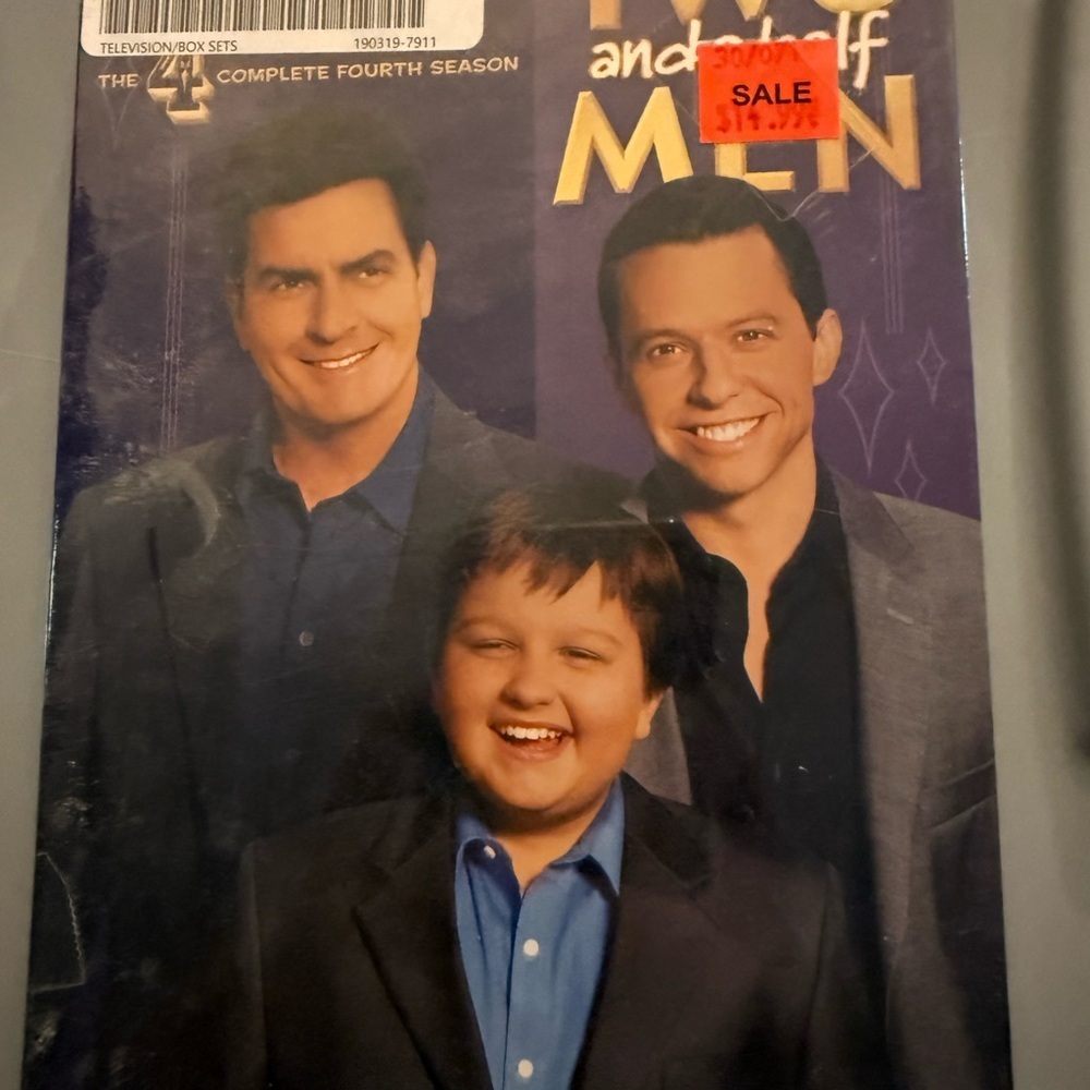 Two and a Half Men Complete Fourth Season DVD